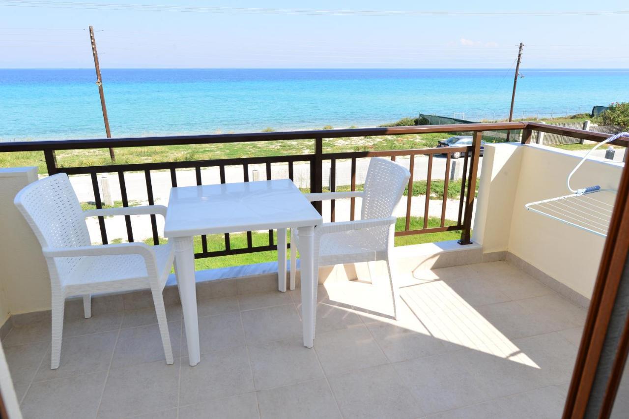 Skentos Apartments Sea View Polychrono Exterior foto